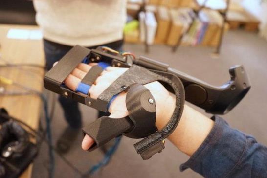 日本厂商推出外骨骼VR手套